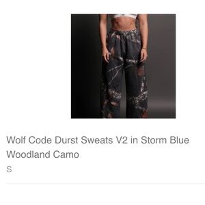 Durst Sweats V2 in Storm Blue Woodland Camo